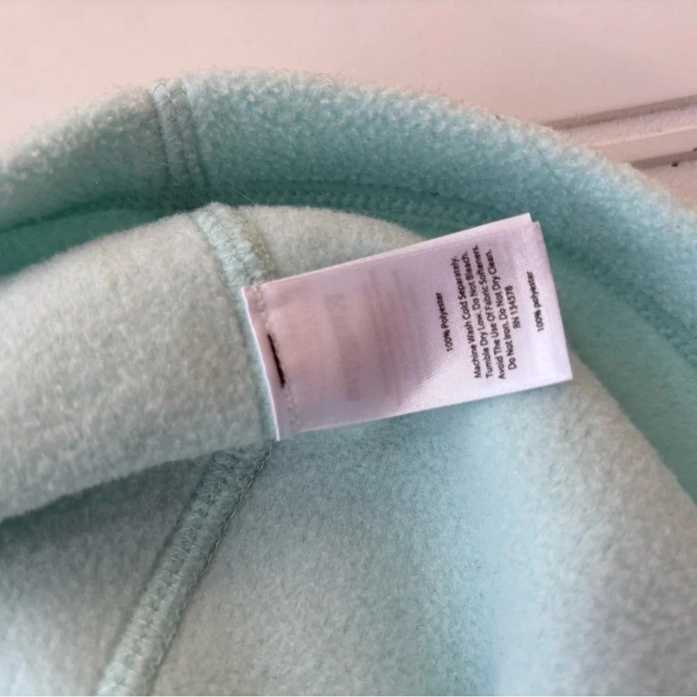 Vineyard Vines Women’s Fleece Full Zip Vest Mint Green Size XS - Picture 6 of 7